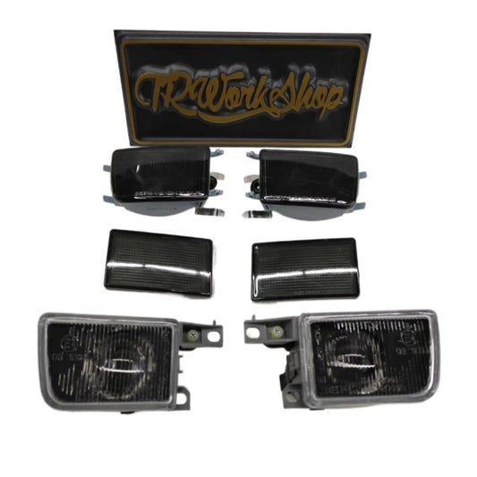 Faros de Niebla Smoke Jetta, Golf, Cabrio A3 Mk3 – Set Completo (6 Piezas) | Depo