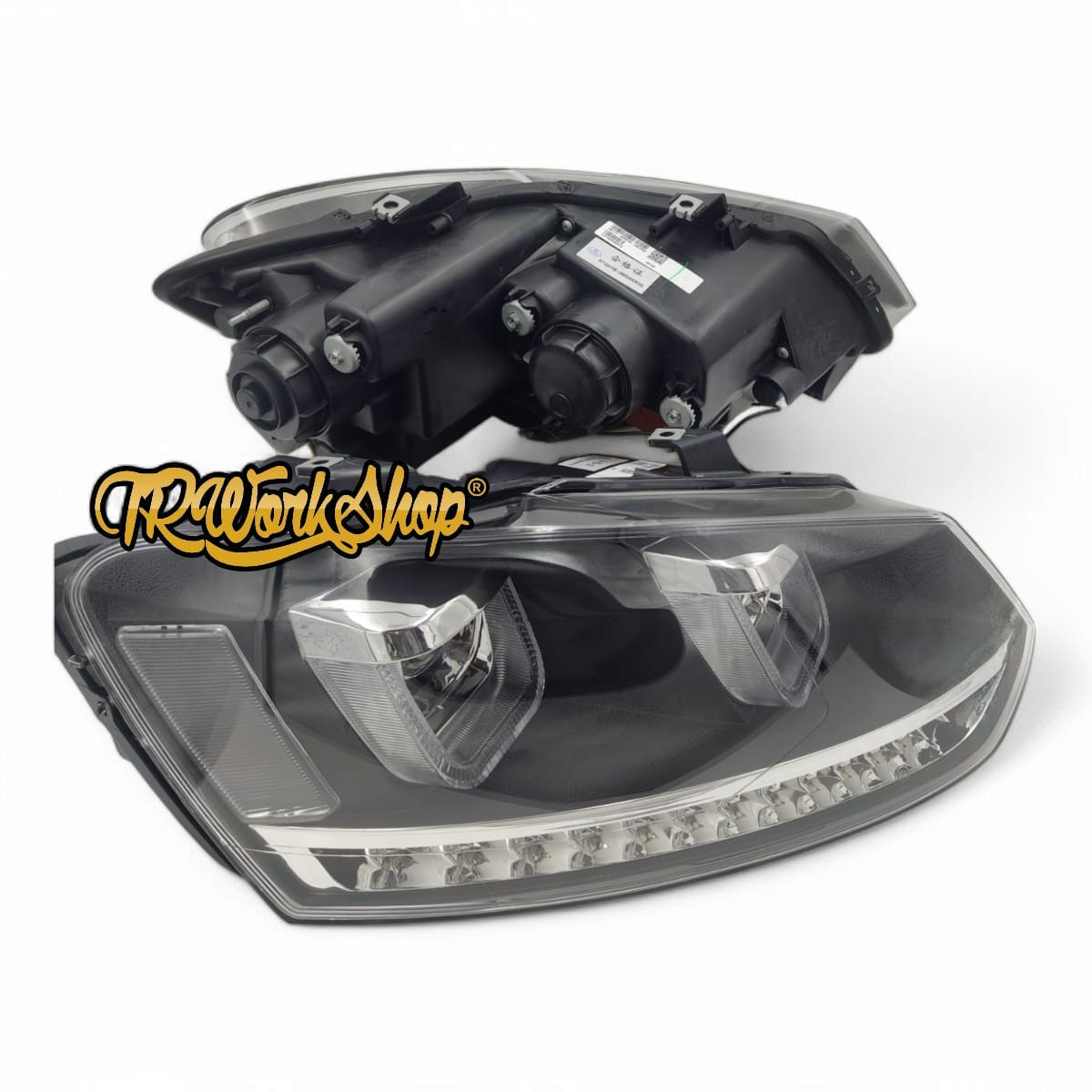 Faros VW Polo GTI Vento 2013-2022 Tipo Herradura DLR Import