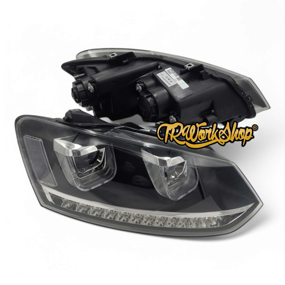 Faros VW Polo GTI Vento 2013-2022 Tipo Herradura DLR Import