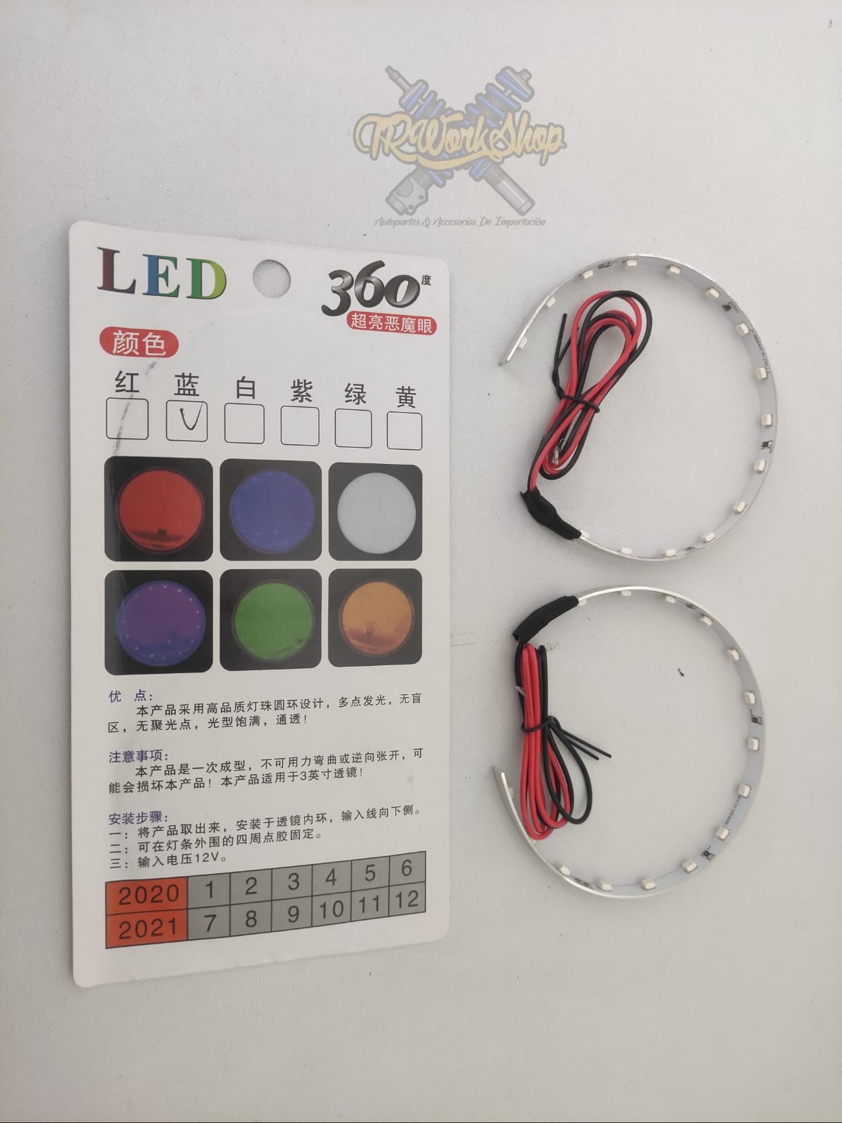 Aros LED 360° Ojo de Demonio | Para Retrofit Proyectores Lupas