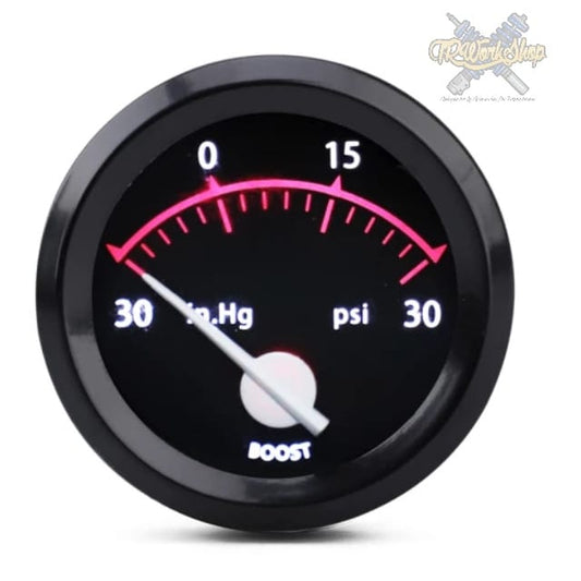 Medidor Presión de Turbo Boost 52mm 30 PSI con Sensor | Iluminación LED | TRWS