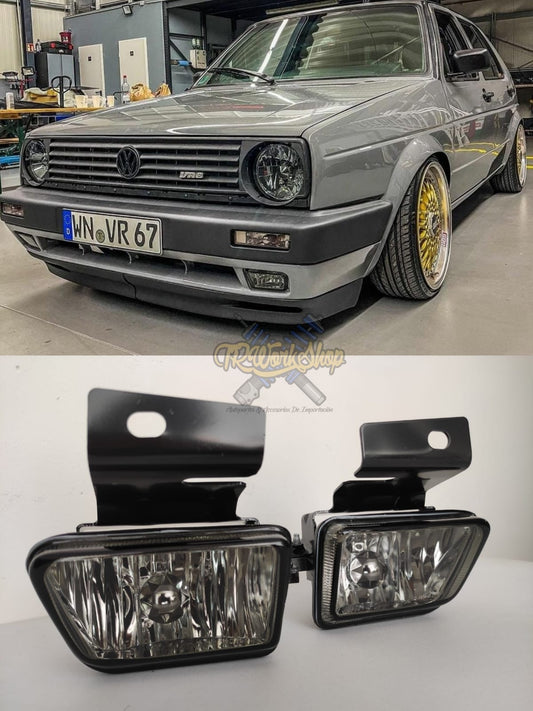 Faros de Niebla VW Golf y Jetta A2 Mk2 Fog Light Smoke – Depo