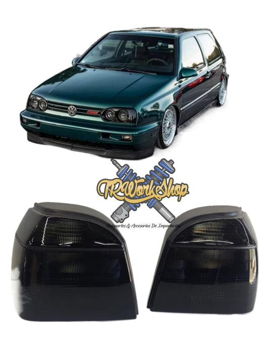 Calaveras Europeas VW Golf A3 Mk3 Cabrio Smoke (2 Pzas) | Depo
