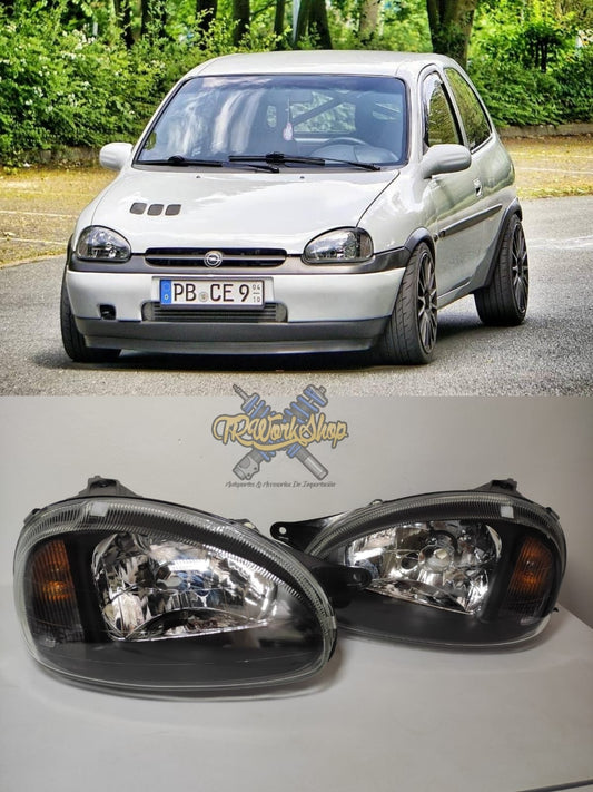 Faros Principales para Chevrolet Chevy 1993 a 2003 (Der / Izq) - Depo