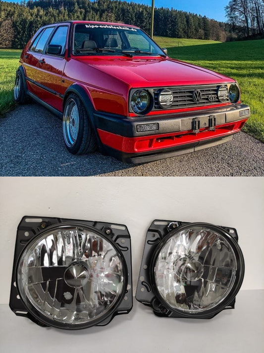 Faros Principales VW Golf A2 MK2 Smoke Humo (2 Pzas) Helix