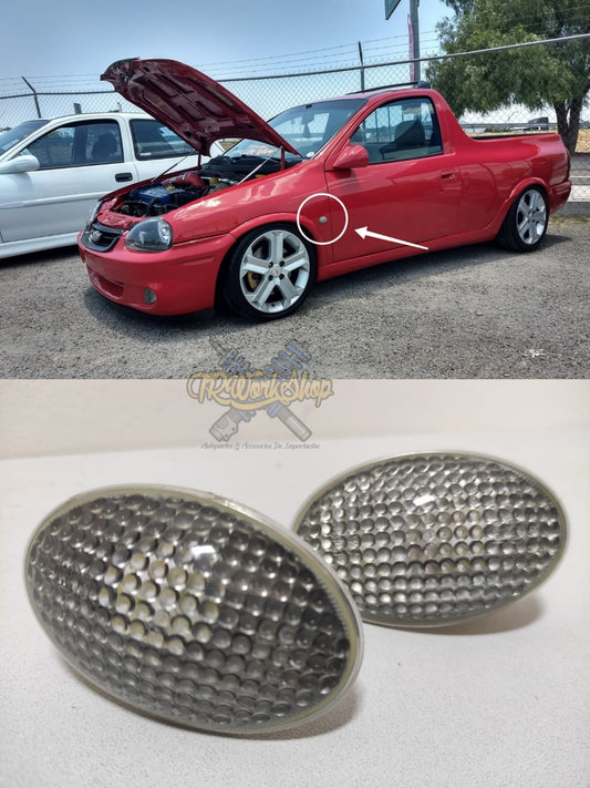Cuartos Laterales Salpicadera Smoke Chevy 1993-2012 | Import