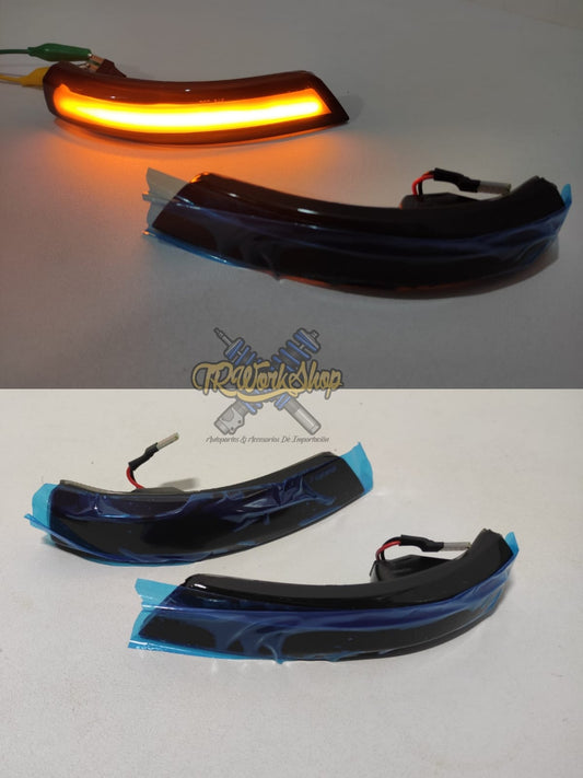 LED Direccional Dinámica Espejo Ford Focus MK2 y MK3 Europeo | Estilo Smoke | TRWS