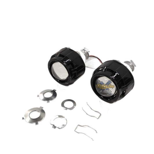 Proyectores Bi-Xenón 2.5” | H4 H7 | Lupas Retrofit | Negros